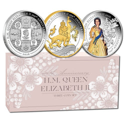2026 HM Queen Elizabeth II 100th Anniversary 1oz Silver Three Coin Set