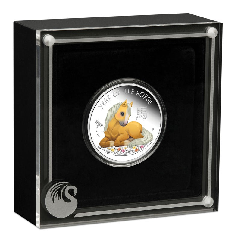 Tuvalu 2026 Baby Horse 1/2oz Silver Proof