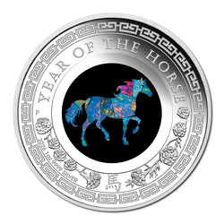 2026 Australian Opal Lunar Horse 1oz Silver Proof
