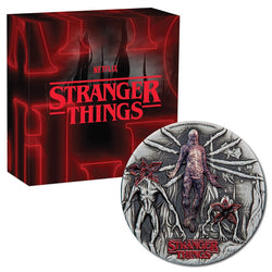 Tuvalu 2026 Stranger Things - Villains 2oz Silver Antiqued Coloured