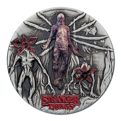 Tuvalu 2026 Stranger Things - Villains 2oz Silver Antiqued Coloured
