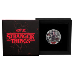 Tuvalu 2026 Stranger Things - Villains 2oz Silver Antiqued Coloured