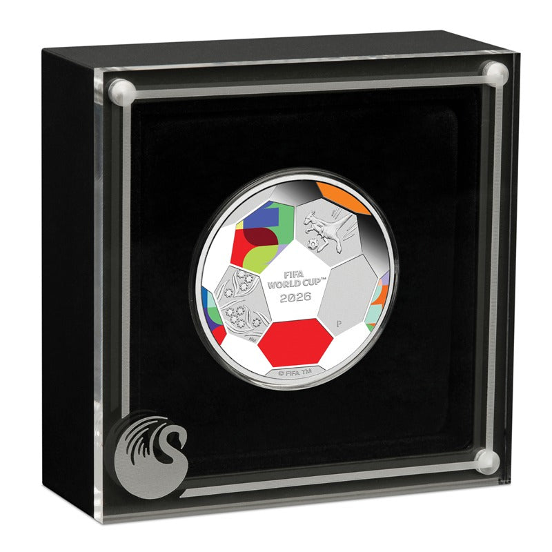 2026 FIFA World Cup 1/2oz Silver Coloured Proof - PRE-ORDER
