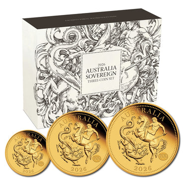 2026 Australia Sovereign Three Coin Gold Proof Set