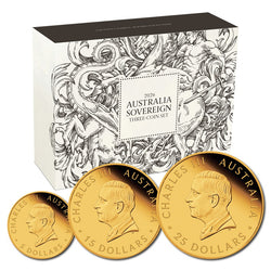 2026 Australia Sovereign Three Coin Gold Proof Set
