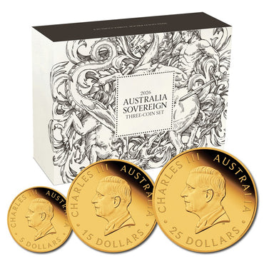 2026 Australia Sovereign Three Coin Gold Proof Set