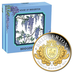 Tuvalu 2026 House of Bridgerton Gilded 2oz Silver Proof - PRE-ORDER