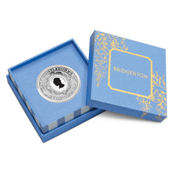 Tuvalu 2026 Bridgerton Lady Whistledown Coloured 1oz Silver - PRE-ORDER