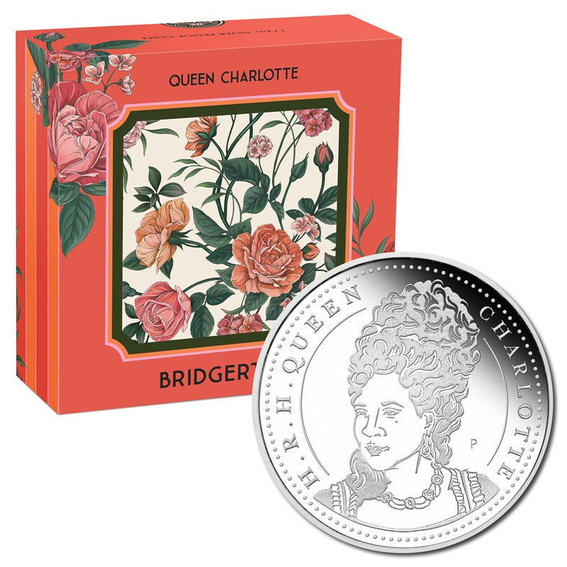 Tuvalu 2026 Bridgerton Queen Charlotte 1/2oz Silver Proof - PRE ORDER