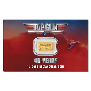 Tuvalu 2026 40 Years of Top Gun 1g Gold
