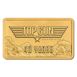 Tuvalu 2026 40 Years of Top Gun 1g Gold