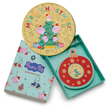 Tuvalu $1 2026 Peppa Pig - Christmas Coin