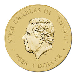 Tuvalu $1 2026 Peppa Pig - Christmas Coin