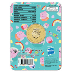 Tuvalu 2026 $1 Peppa Pig - Family UNC