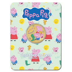 Tuvalu 2026 $1 Peppa Pig - Friends Three Coin Set UNC - LIMIT 2
