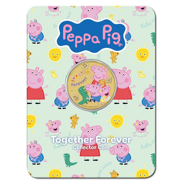 Tuvalu 2026 $1 Peppa Pig - Together Forever UNC