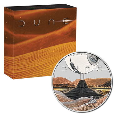 Tuvalu 2026 DUNE Coloured 1oz Silver