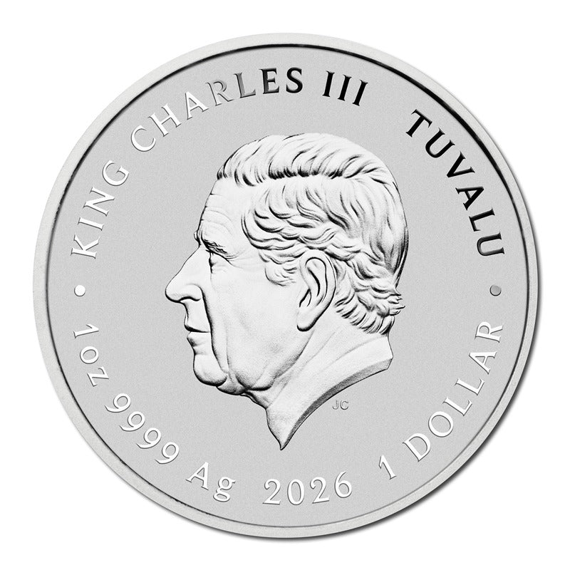Tuvalu 2026 DUNE Coloured 1oz Silver