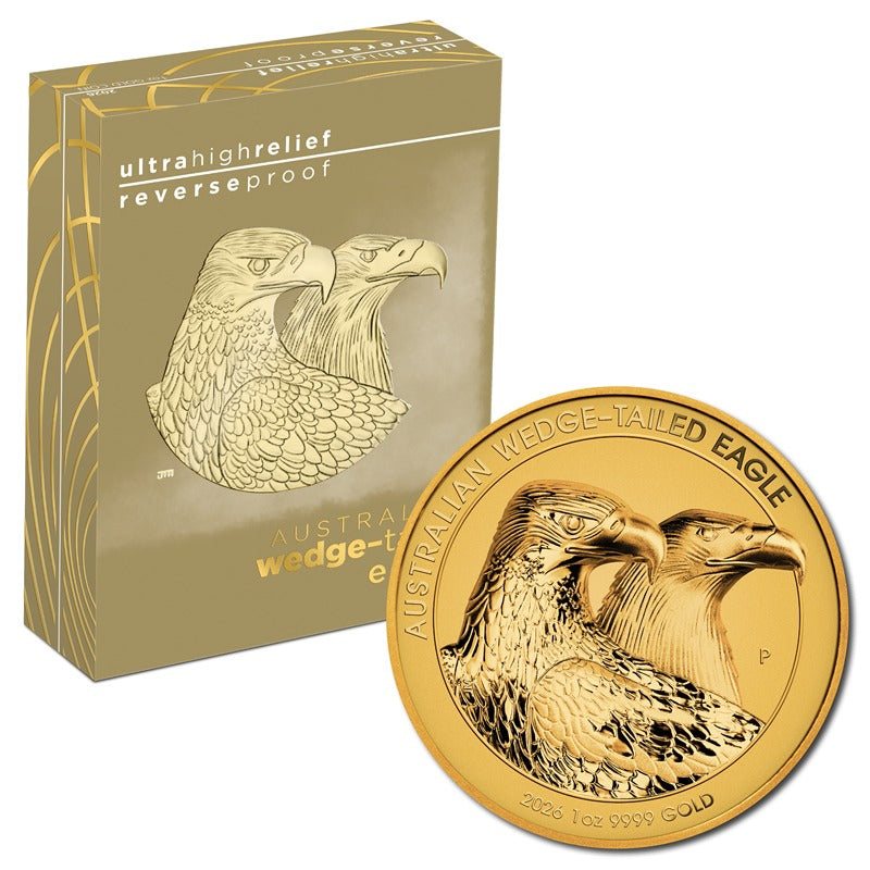 2026 Australian Wedge-Tailed Eagle 1oz Gold Reverse Proof Ultra High Relief