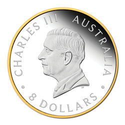 2026 Australian Wedge-Tailed Eagle Gilded 5oz Silver Reverse Proof Ultra High Relief