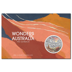 2026 Wonders of Australia - The Outback Coloured 1oz Silver