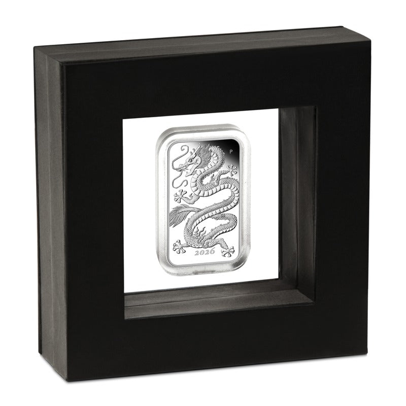 2026 Dragon Rectangular 1oz Silver Proof
