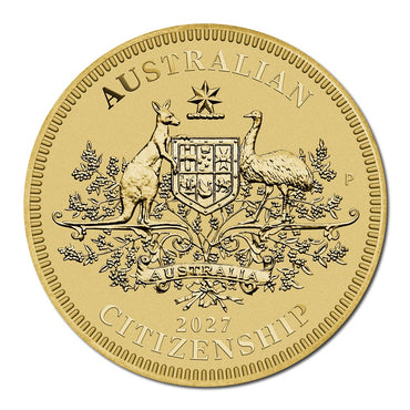 $1 2027 Citizenship Carded UNC