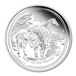 2014 Year of the Horse 3 Coin Silver Proof Set