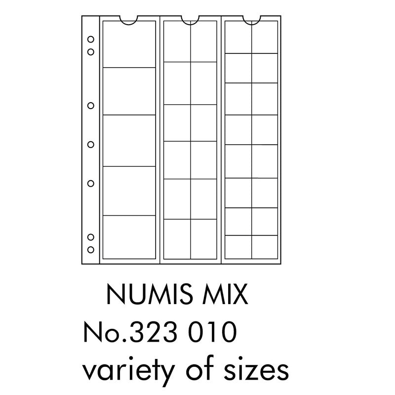 NUMIS Coin Sheets - Pack of 5