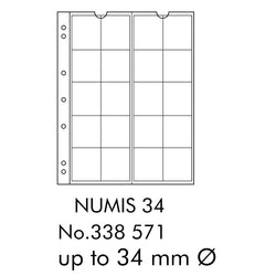 NUMIS Coin Sheets - Pack of 5