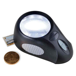 Lighthouse - Magnifer BULLAUGE with 5x magnification, 6 LED’s, 3 brightness settings