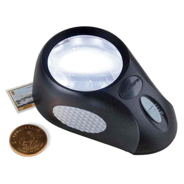 Lighthouse - Magnifer BULLAUGE with 5x magnification, 6 LED’s, 3 brightness settings