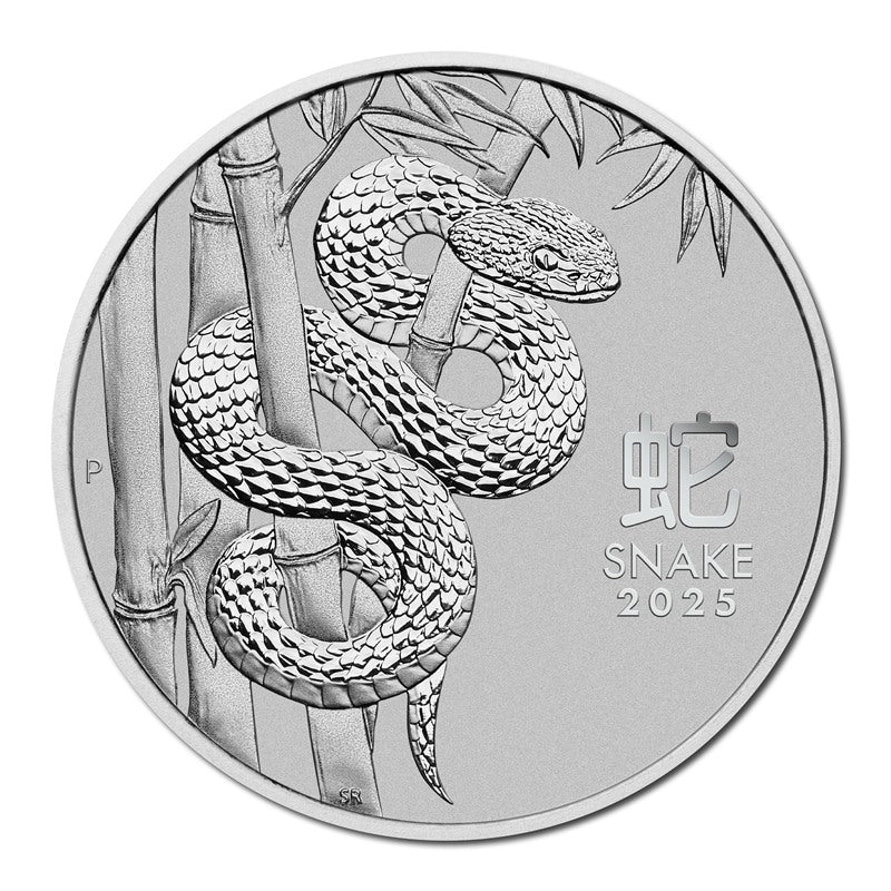 2025 Year of the Snake Platinum Coin UNC