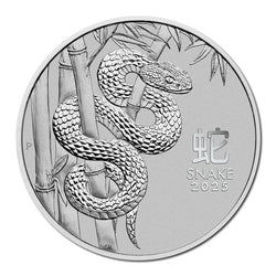 2025 Year of the Snake Platinum Coin UNC