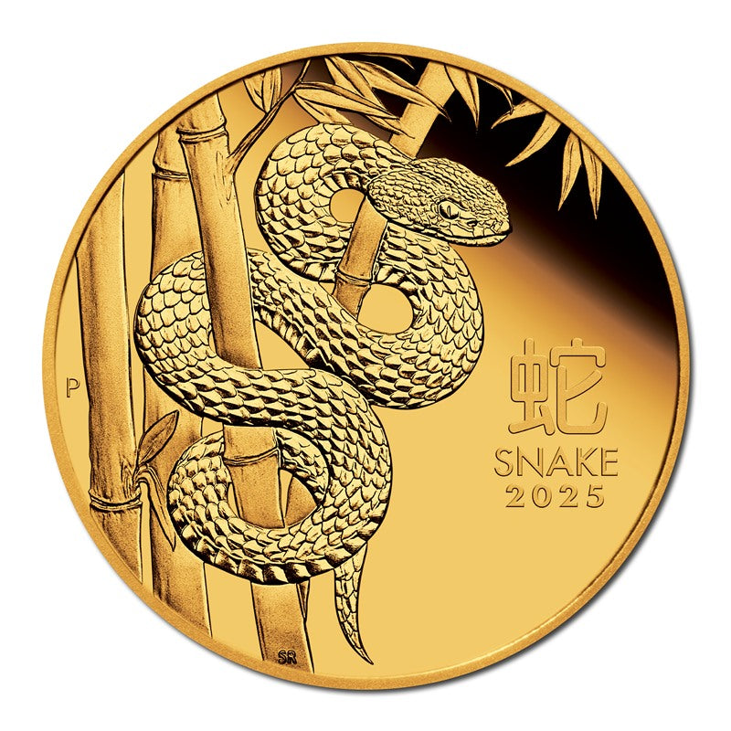 Australia 2025 Year of the Snake Gold Proof Coins