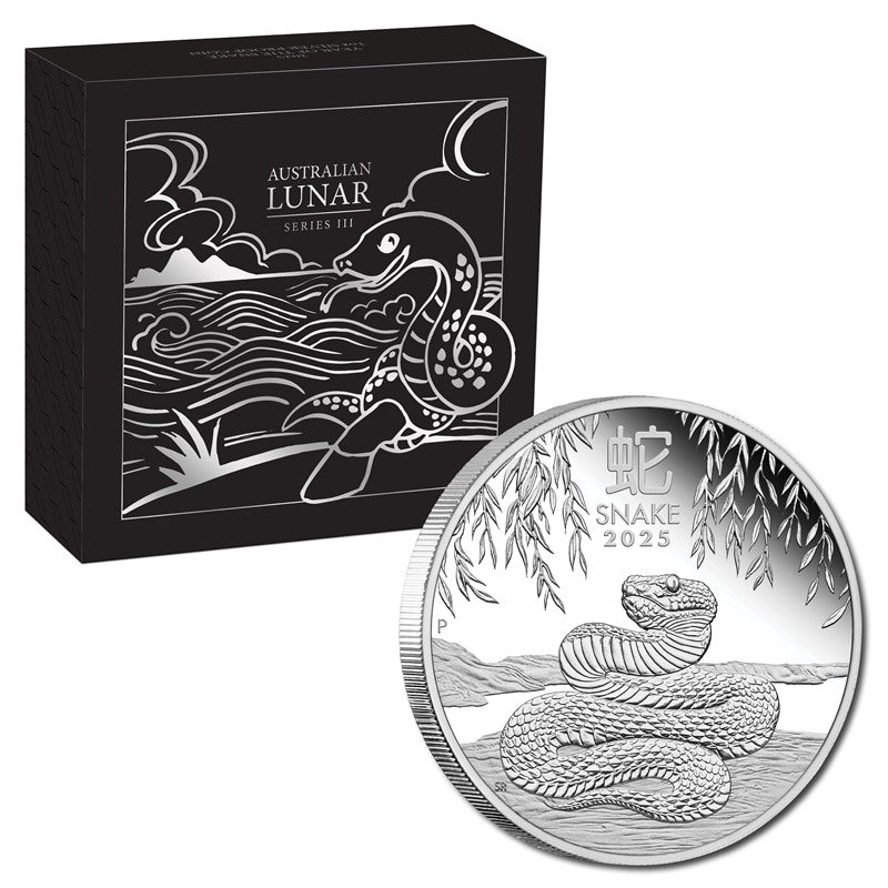 2025 Year of the Snake 1oz Silver Proof