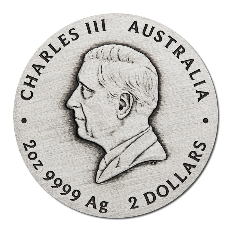 2026 Year of the Horse 2oz Silver Antiqued