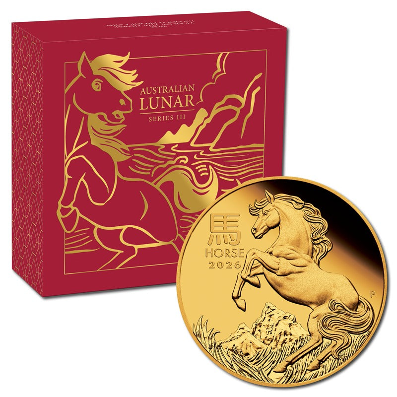 2026 Year of the Horse 1oz Gold Proof