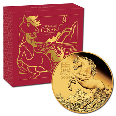 2026 Year of the Horse 1oz Gold Proof