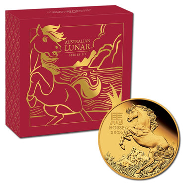 2026 Year of the Horse 1/4oz Gold Proof