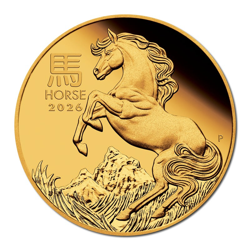 2026 Year of the Horse 1/4oz Gold Proof