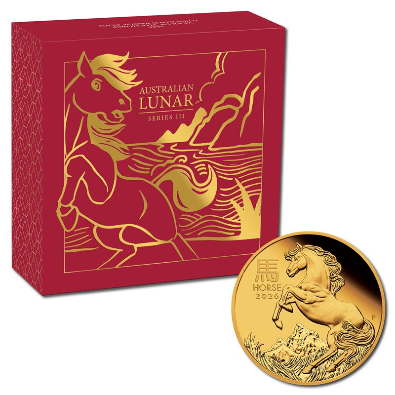 2026 Year of the Horse 1/10oz Gold Proof