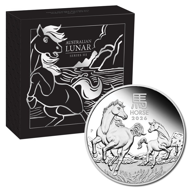 2026 Year of the Horse 1oz Silver Proof