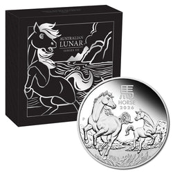2026 Year of the Horse 1oz Silver Proof