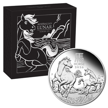 2026 Year of the Horse 1oz Silver Proof