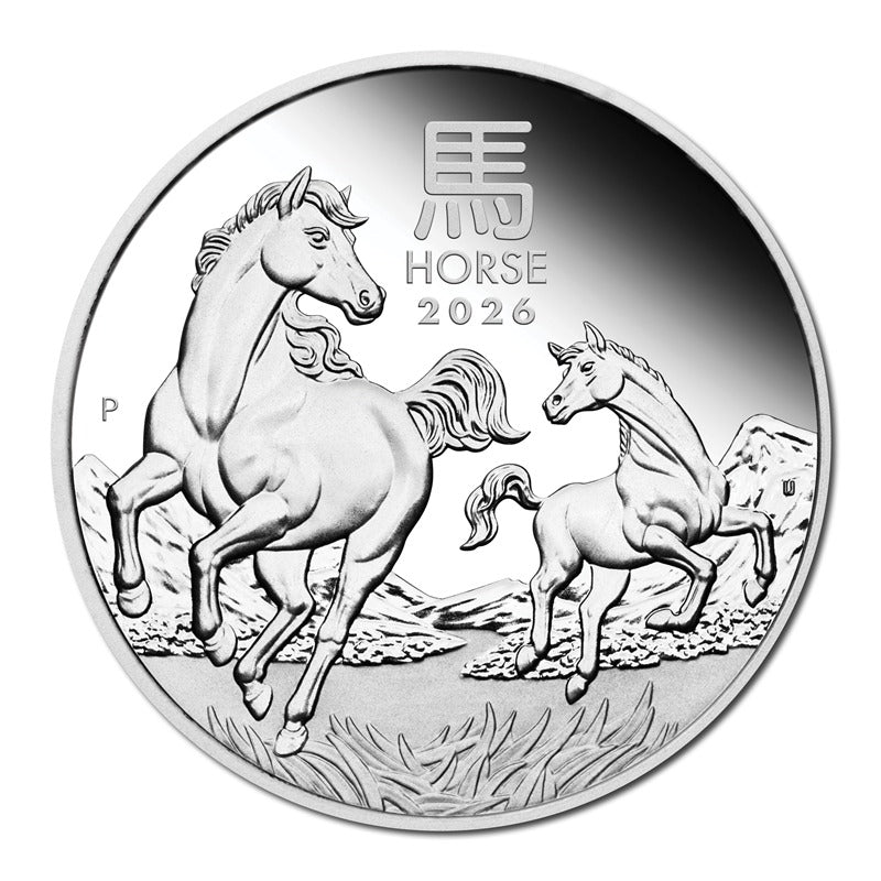 2026 Year of the Horse 1oz Silver Proof