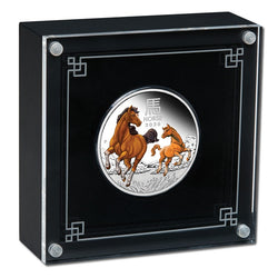 2026 Year of the Horse Coloured 1oz Silver Proof