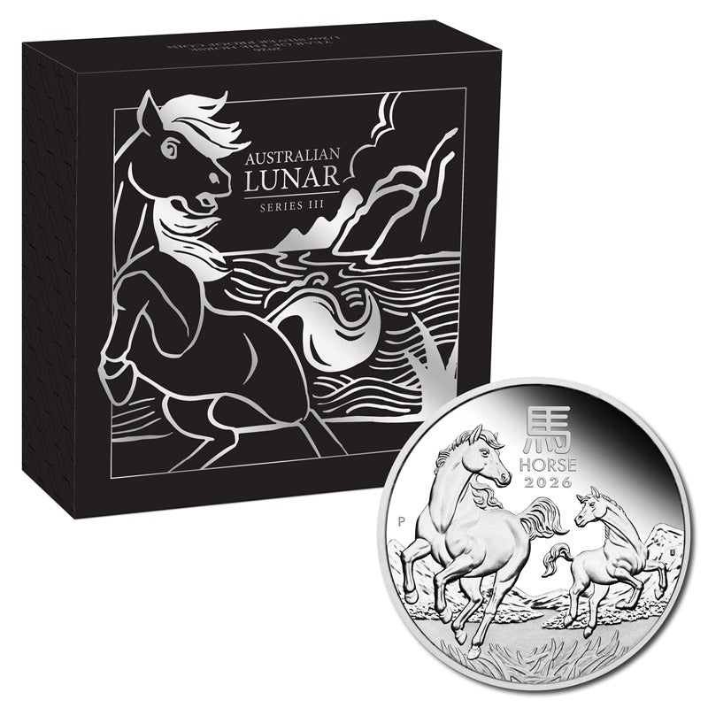 2026 Year of the Horse 1/2oz Silver Proof