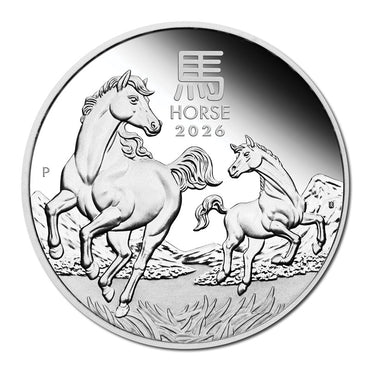 2026 Year of the Horse 1/2oz Silver Proof