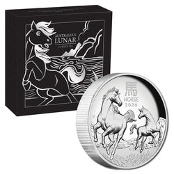 2026 Year of the Horse High Relief 1oz Silver Proof